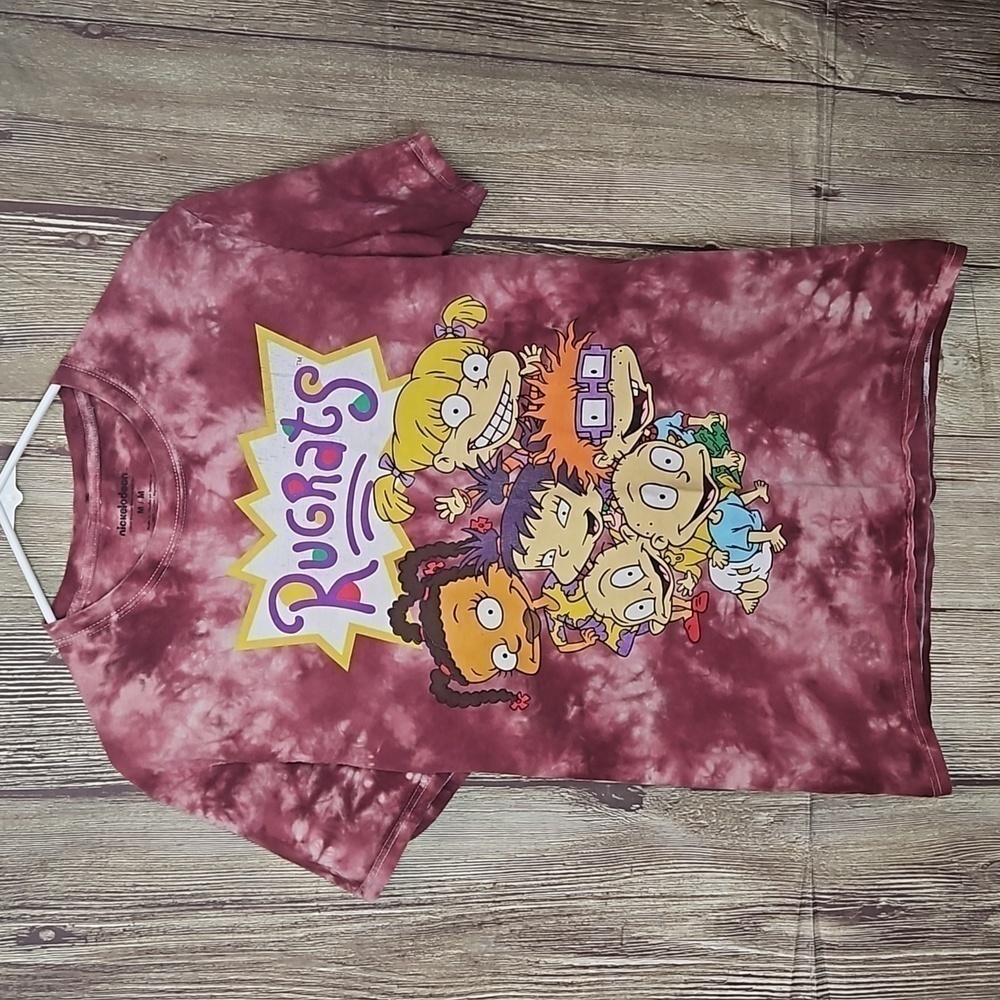 Womens RugRats TShirt Tye Dye Sz M